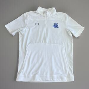 Under Armour TSU 1/4 Zip Pullover Wind Shirt Jacket Tennessee White Men Size S